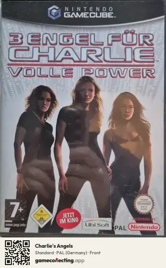 Charlie's Angels Nintendo GameCube, Germany box front