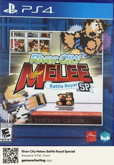 River City Melee: Battle Royal Special PlayStation 4, NTSC box front