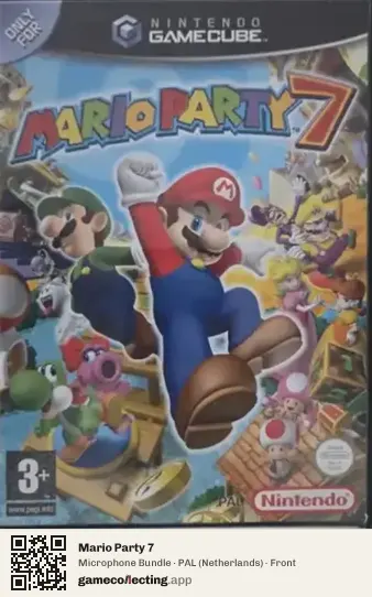 Mario Party 7 Nintendo GameCube, Netherlands box front
