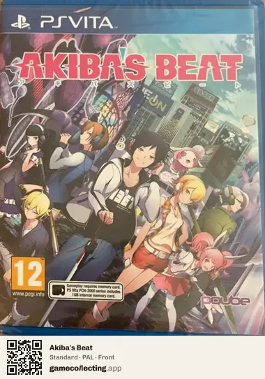 Akiba's Beat PlayStation Vita, PAL box front