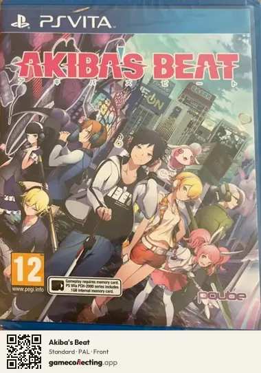 Akiba's Beat PlayStation Vita, PAL box front