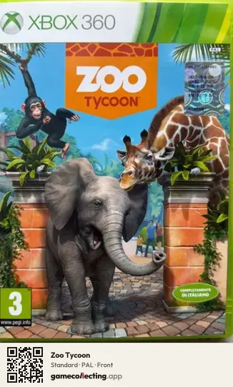 Zoo Tycoon Xbox 360, PAL box front