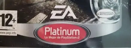 Need for Speed: Most Wanted, the PEGI square on its front