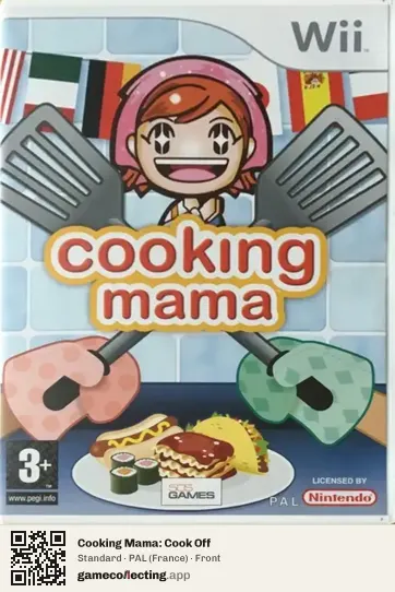 Cooking Mama: Cook Off Nintendo Wii, France box front