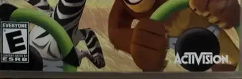 DreamWorks Madagascar Kartz, the ESRB box on its front