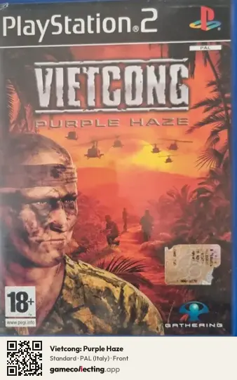 Vietcong: Purple Haze PlayStation 2, Italy box front