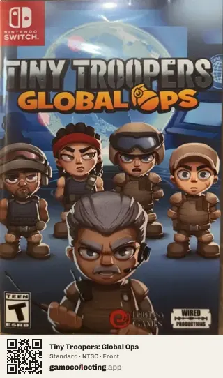 Tiny Troopers: Global Ops Nintendo Switch, NTSC box front