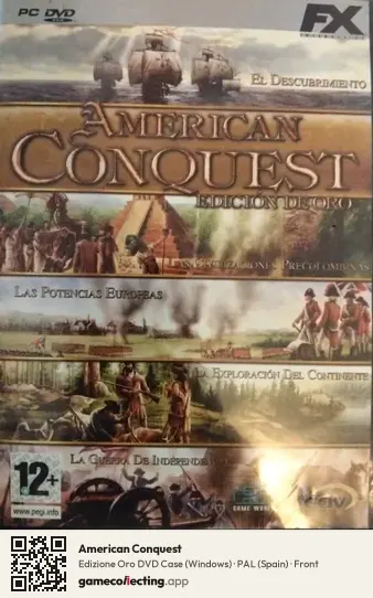American Conquest Computer, Spain box front