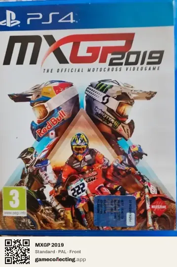 MXGP 2019 PlayStation 4, PAL box front