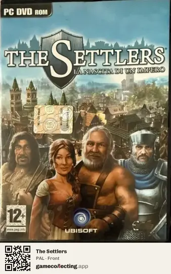 The Settlers Computer, PAL box front