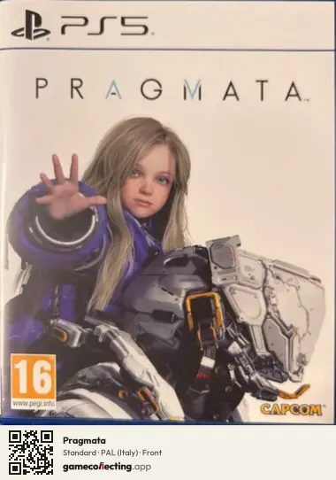 Pragmata PlayStation 5, Italy box front