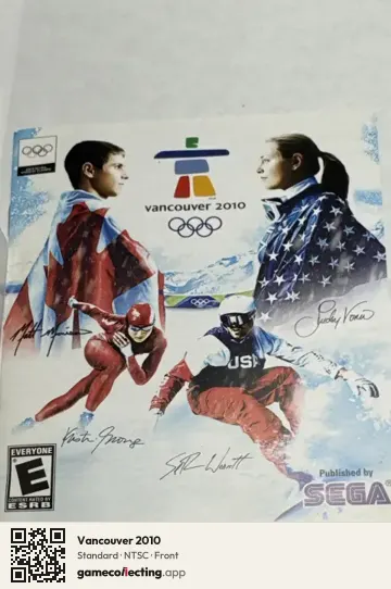 Vancouver 2010 PlayStation 3, NTSC box front