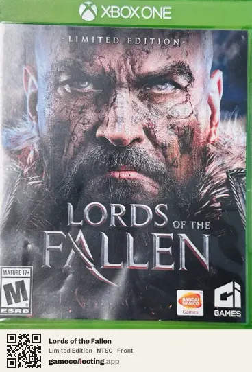Lords of the Fallen Xbox One, NTSC box front
