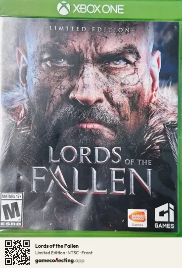 Lords of the Fallen Xbox One, NTSC box front