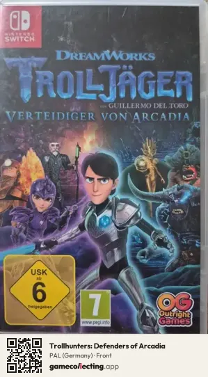 Trollhunters: Defenders of Arcadia Nintendo Switch, Germany box front