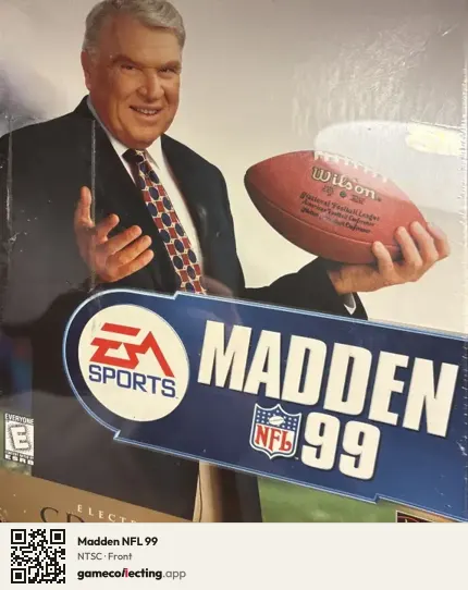 Madden NFL 99 Computer, NTSC box front