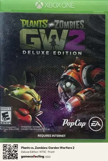 Plants vs. Zombies: Garden Warfare 2 Xbox One, NTSC box front