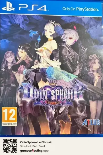 Odin Sphere Leifthrasir PlayStation 4, PAL box front