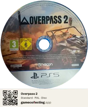 Overpass 2 PlayStation 5, PAL disc