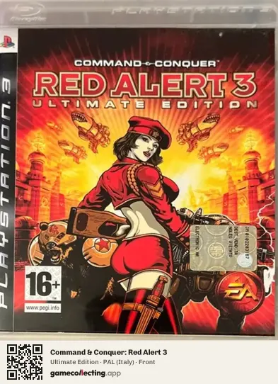Command & Conquer: Red Alert 3 PlayStation 3, Italy box front