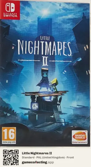 Little Nightmares II Nintendo Switch, United Kingdom box front