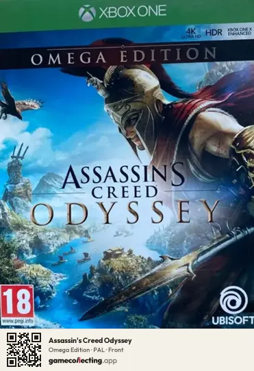 Assassin's Creed Odyssey Xbox One, PAL box front