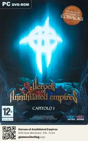 Heroes of Annihilated Empires Computer, PAL box front