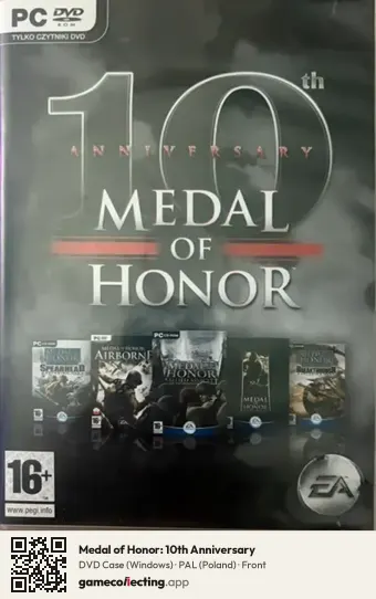 Medal of Honor: 10th Anniversary Computer, Poland box front