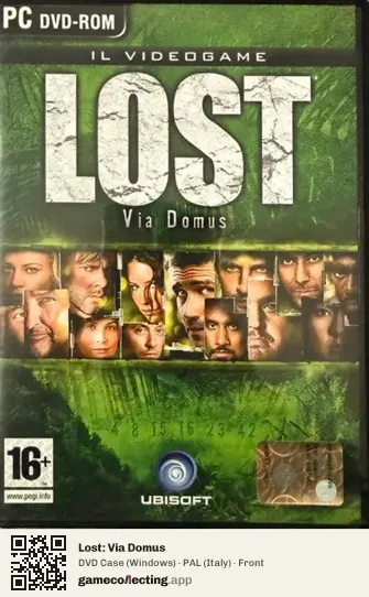 Lost: Via Domus Computer, Italy box front