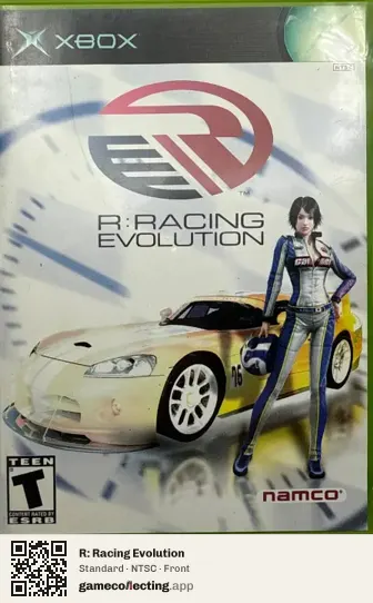 R: Racing Evolution Xbox, NTSC box front