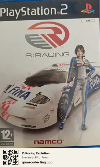 R: Racing Evolution PlayStation 2, PAL box front