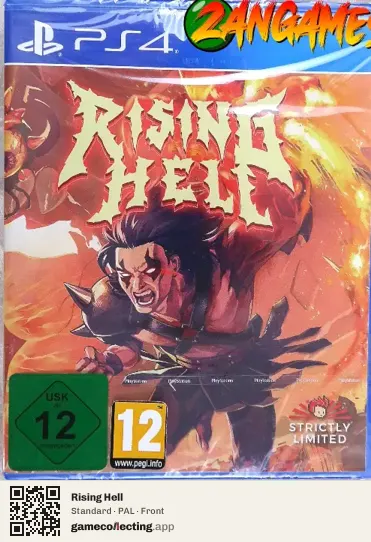 Rising Hell PlayStation 4, PAL box front