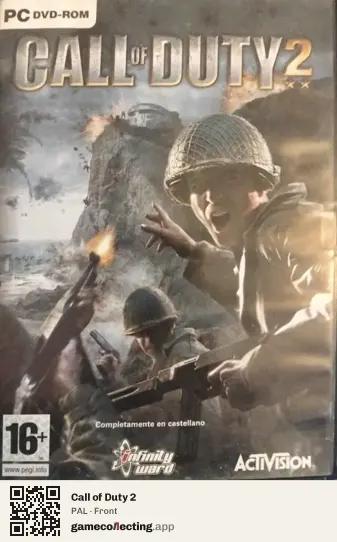 Call of Duty 2 Computer, PAL box front