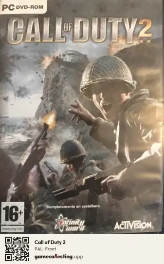 Call of Duty 2 Computer, PAL box front