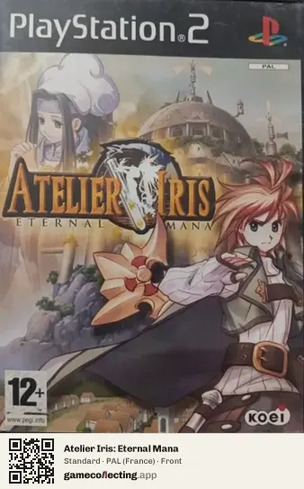 Atelier Iris: Eternal Mana PlayStation 2, France box front