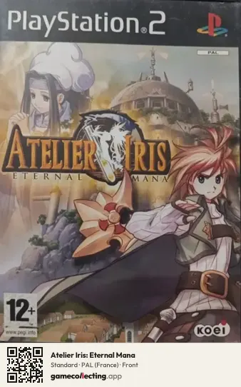 Atelier Iris: Eternal Mana PlayStation 2, France box front