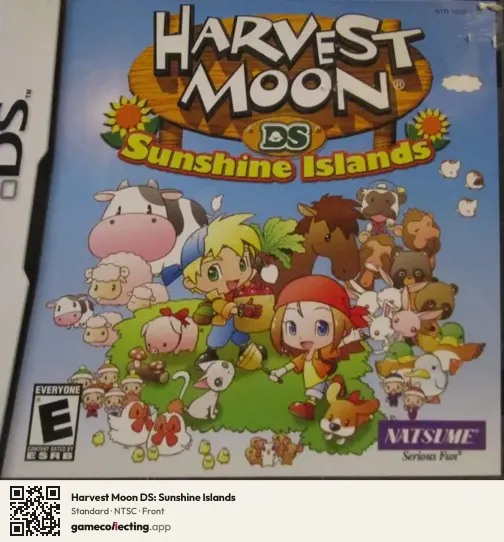 Harvest Moon DS: Sunshine Islands Nintendo DS, NTSC box front