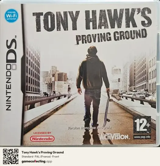 Tony Hawk's Proving Ground Nintendo DS, France box front