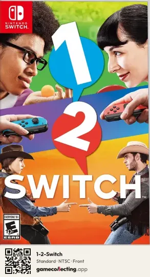 1-2-Switch Nintendo Switch, NTSC box front