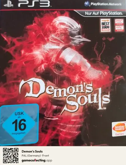 Demon's Souls PlayStation 3, Germany box front