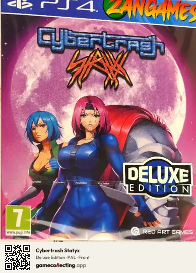 Cybertrash Statyx PlayStation 4, PAL box front