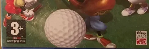 Disney Golf, the PEGI square on its front