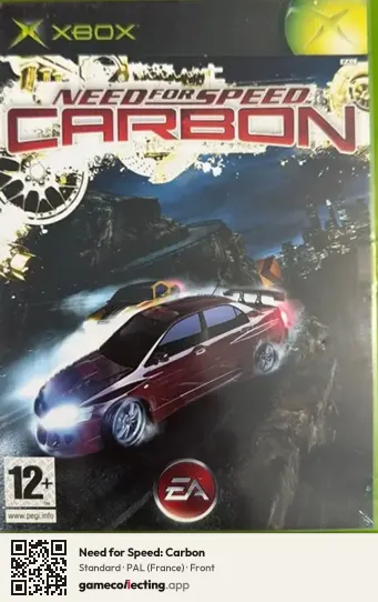 Need for Speed: Carbon Xbox, France box front