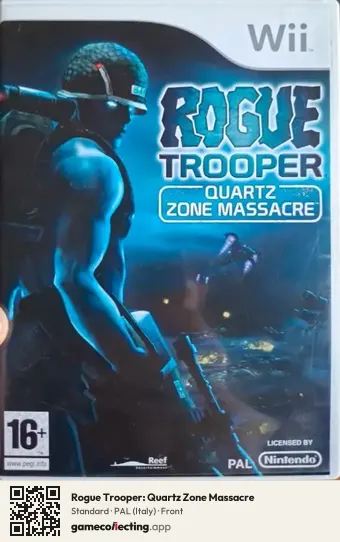 Rogue Trooper: Quartz Zone Massacre Nintendo Wii, Italy box front