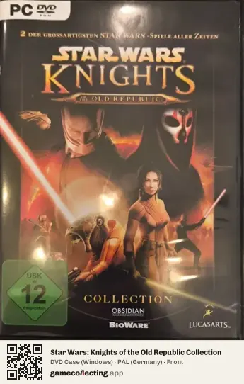 Star Wars: Knights of the Old Republic Collection Computer, Germany box front