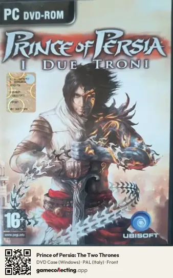 Prince of Persia: The Two Thrones Computer, Italy box front