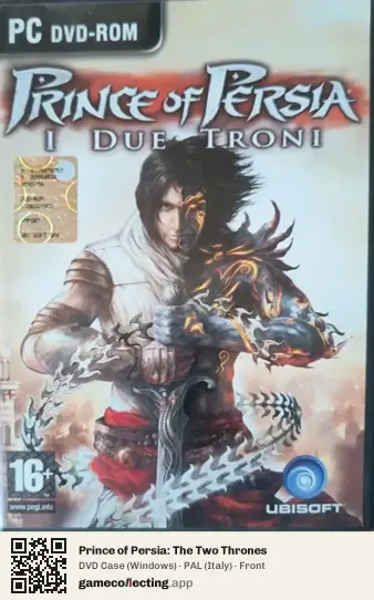 Prince of Persia: The Two Thrones Computer, Italy box front