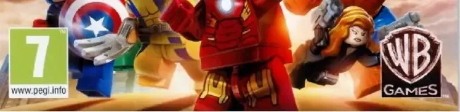 LEGO Marvel Super Heroes: Universe in Peril, the PEGI square on its front