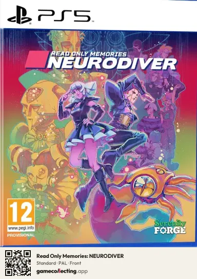 Read Only Memories: NEURODIVER PlayStation 5, PAL box front