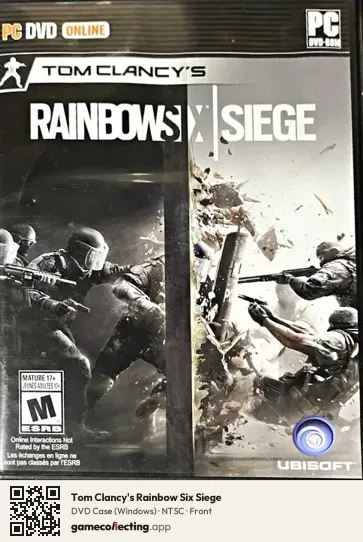 Tom Clancy's Rainbow Six Siege Computer, NTSC box front